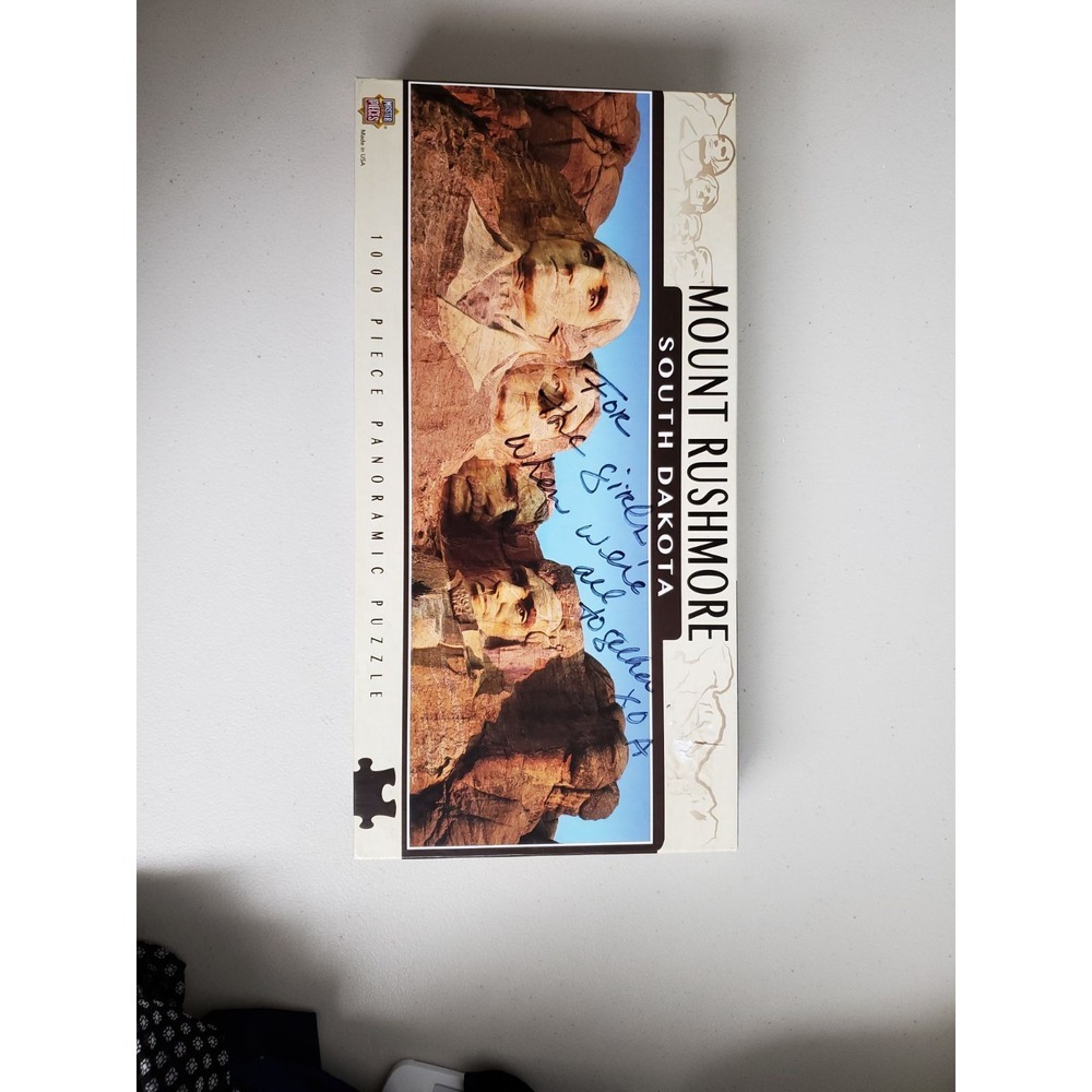 MasterPieces Mount Rushmore South Dakota 1000 Pc Panoramic Jigsaw Puzzle 71583 - Picture 3 of 5
